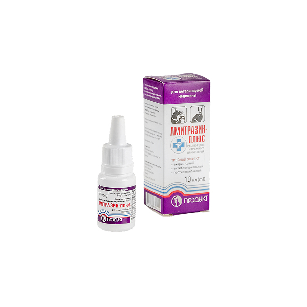 Краплі Амітразин плюс р-н 10мл