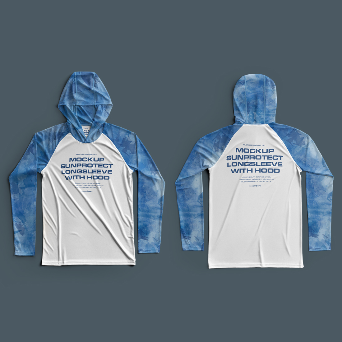 4 Mockups Long Sleeve T-Shirt SunProtect