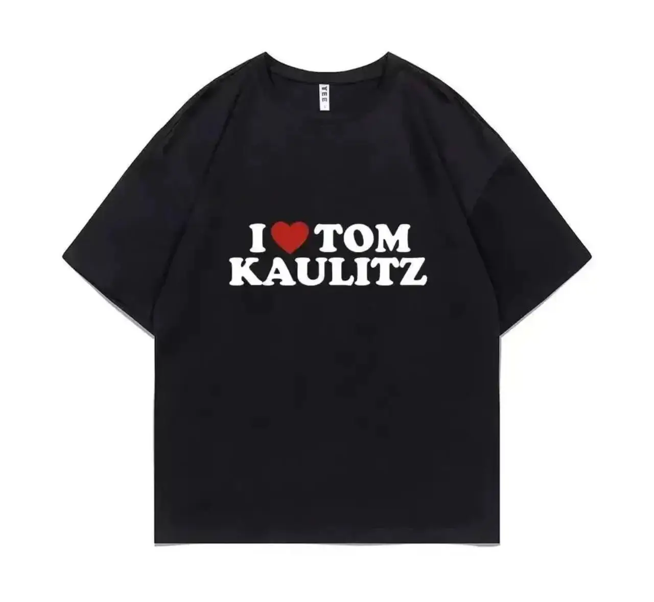 Чорна Футболка I love Tom Kaulitz, Tokio Hotel, Токіо