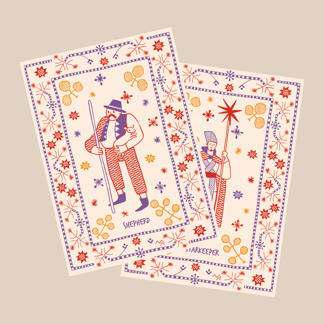 Christmas Vertep Postcards (10x)