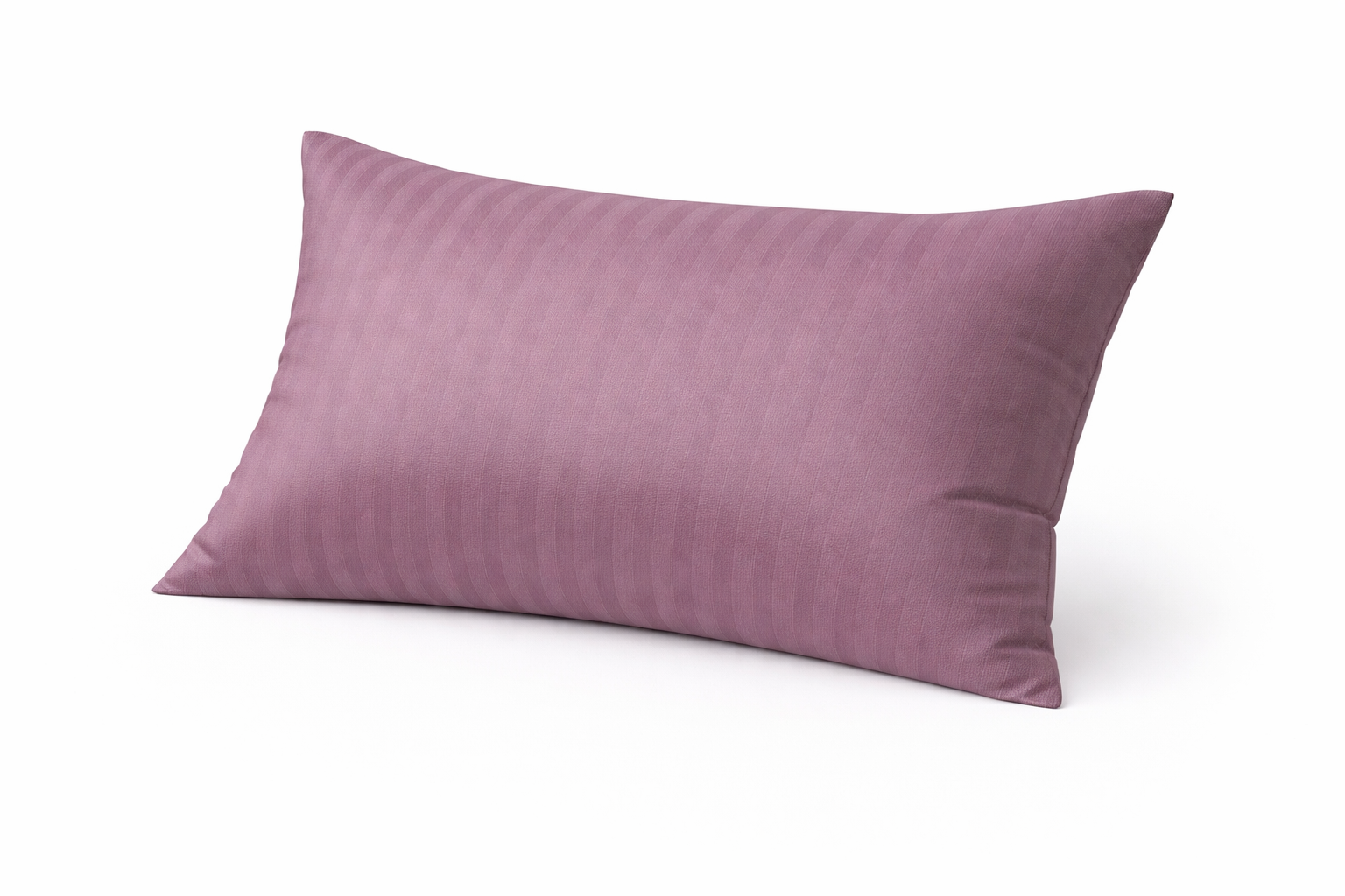 Наволочка страйп сатін  "Баклажан"