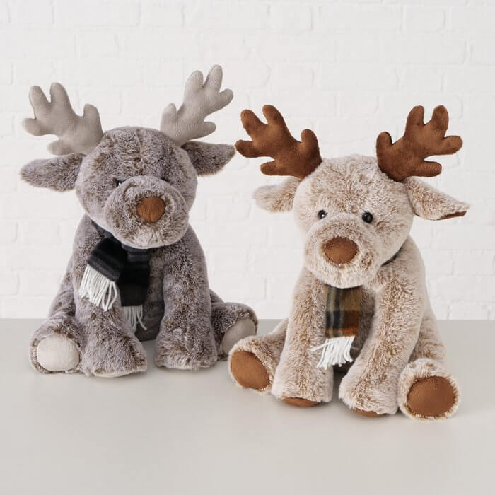 Плюшева іграшка олень Людвіг,  2 дизайни