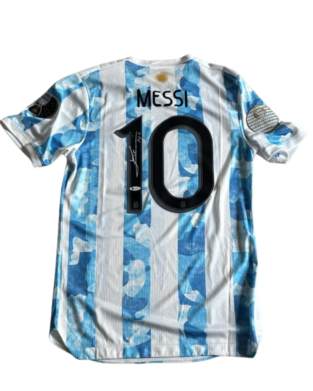 JERSEY MESSI CERTIFICADO BECKETT