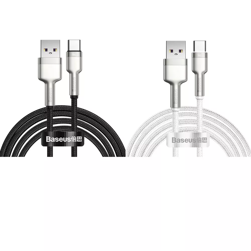 Кабель Baseus Cafule Metal Data Type-C 66W (2m)