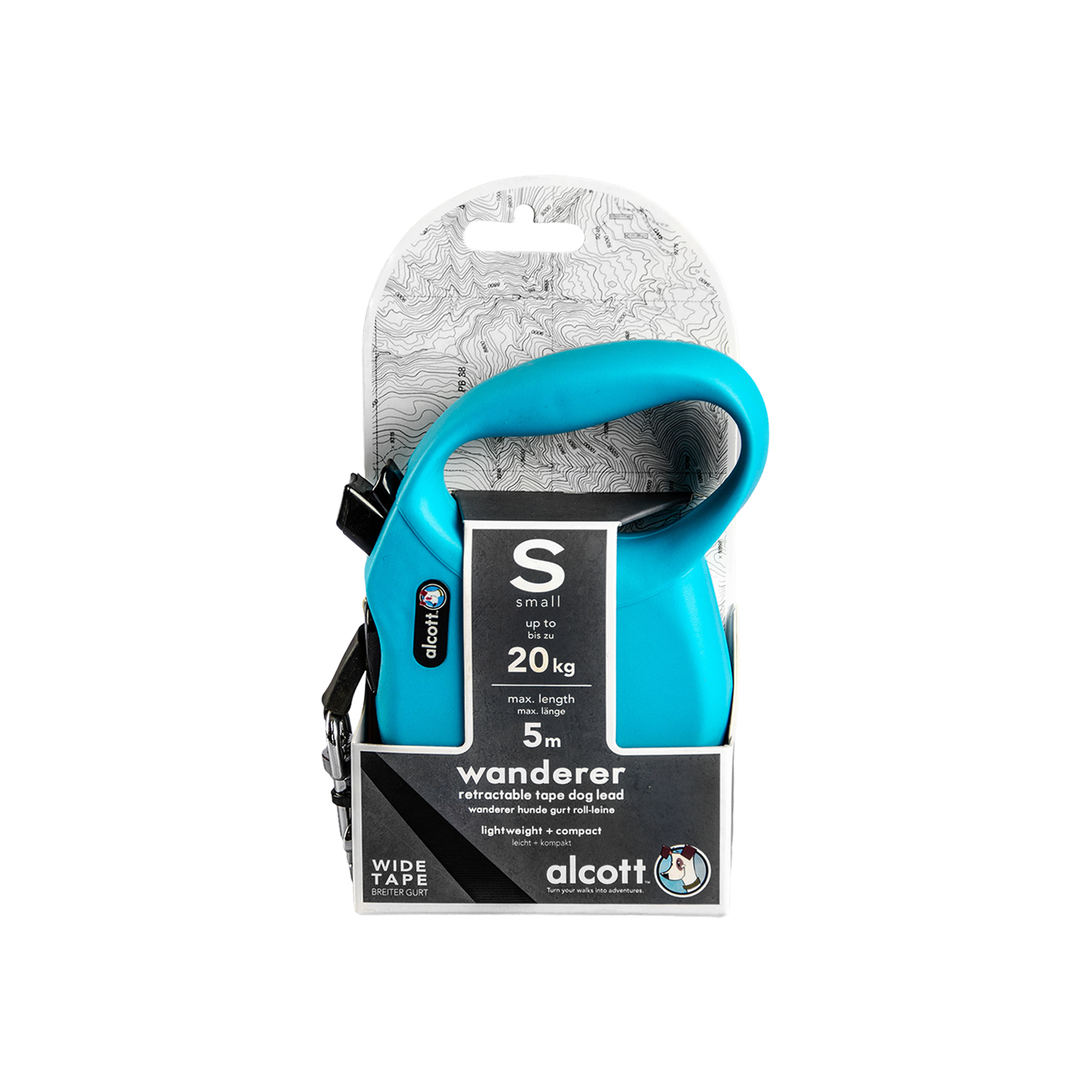РУЛЕТКА Alcott 5 м/20 кг синя 19262