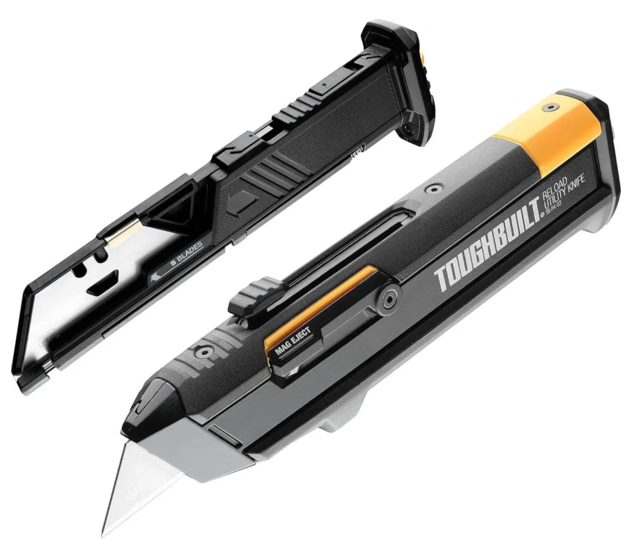 Трапецієподібний ніж ToughBuilt з 2ма магазинами