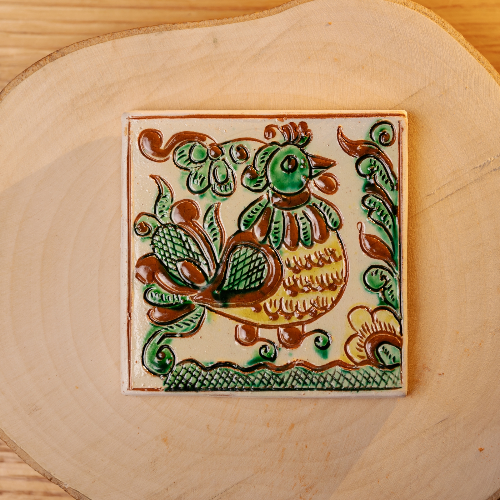 Плиточка для декору, 10*10 см