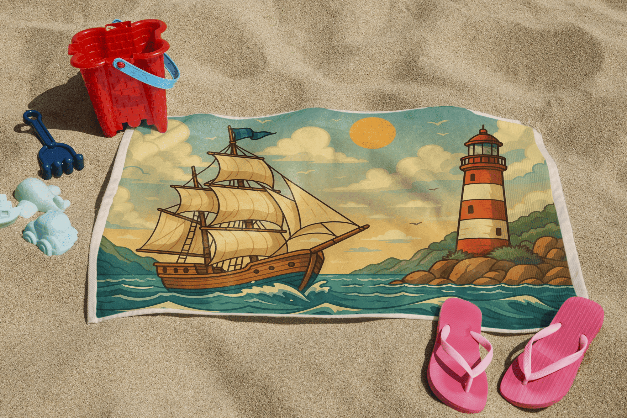 Рушник "Кораблик" 001