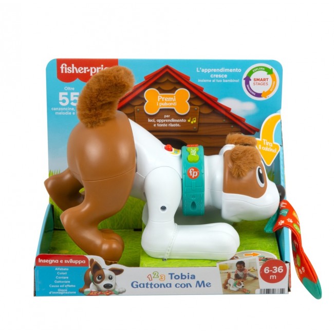 Інтерактивне Веселе цуценя з технологією Smart Stages (укр.) Fisher-Price