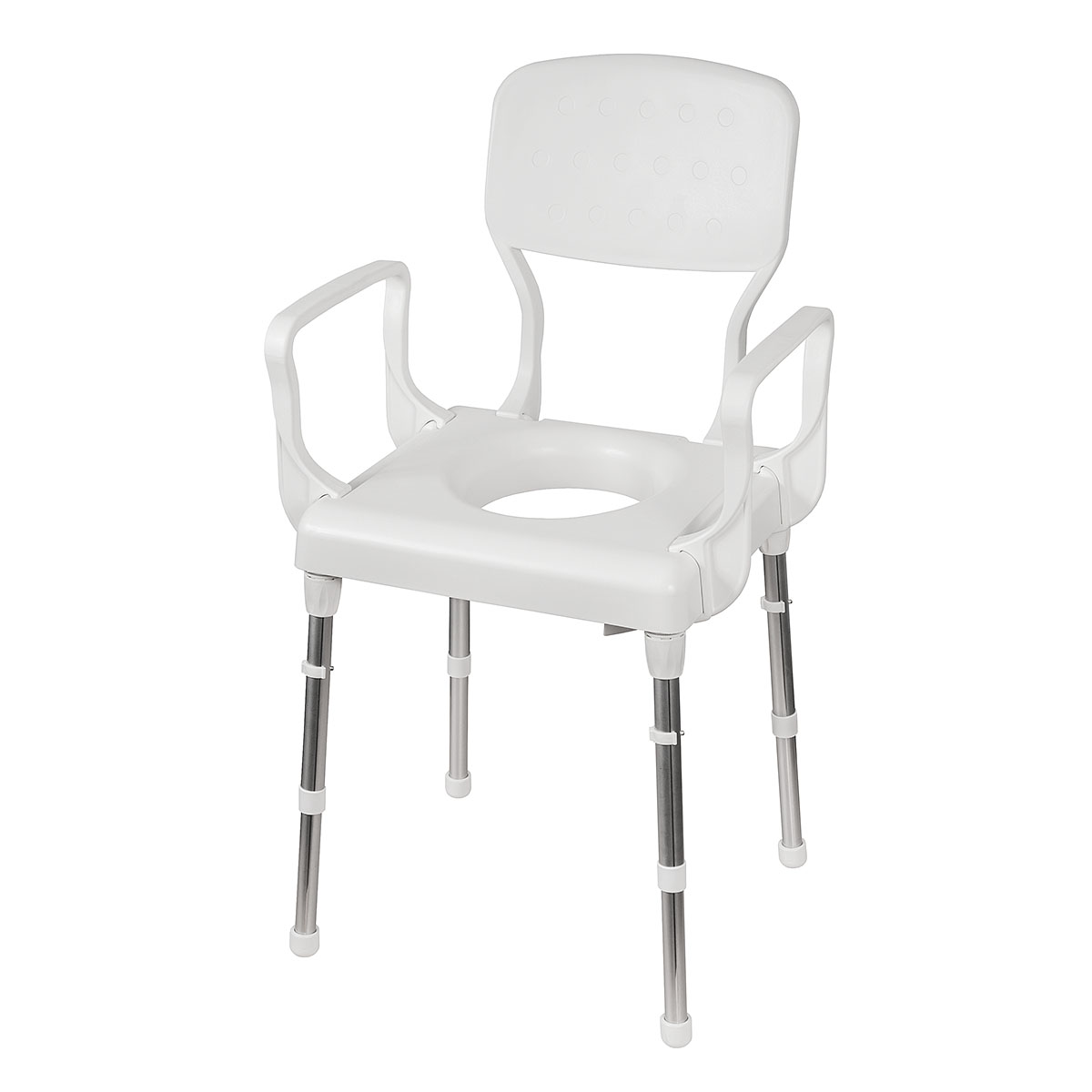 Rebotec Lyon - Height Adjustable Commode Chair
