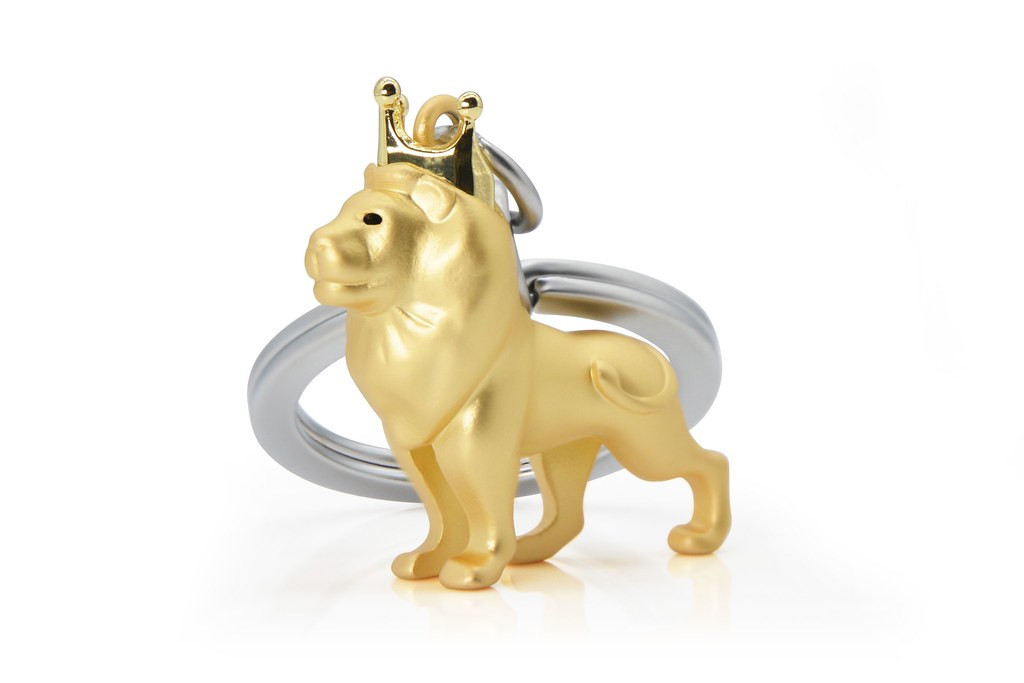 Брелок Metalmorphose King with Crown – стильний металевий аксесуар для ключів