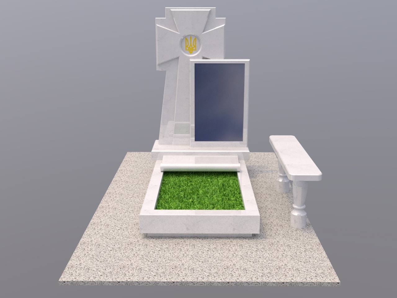 Мармуровий пам'ятник №4