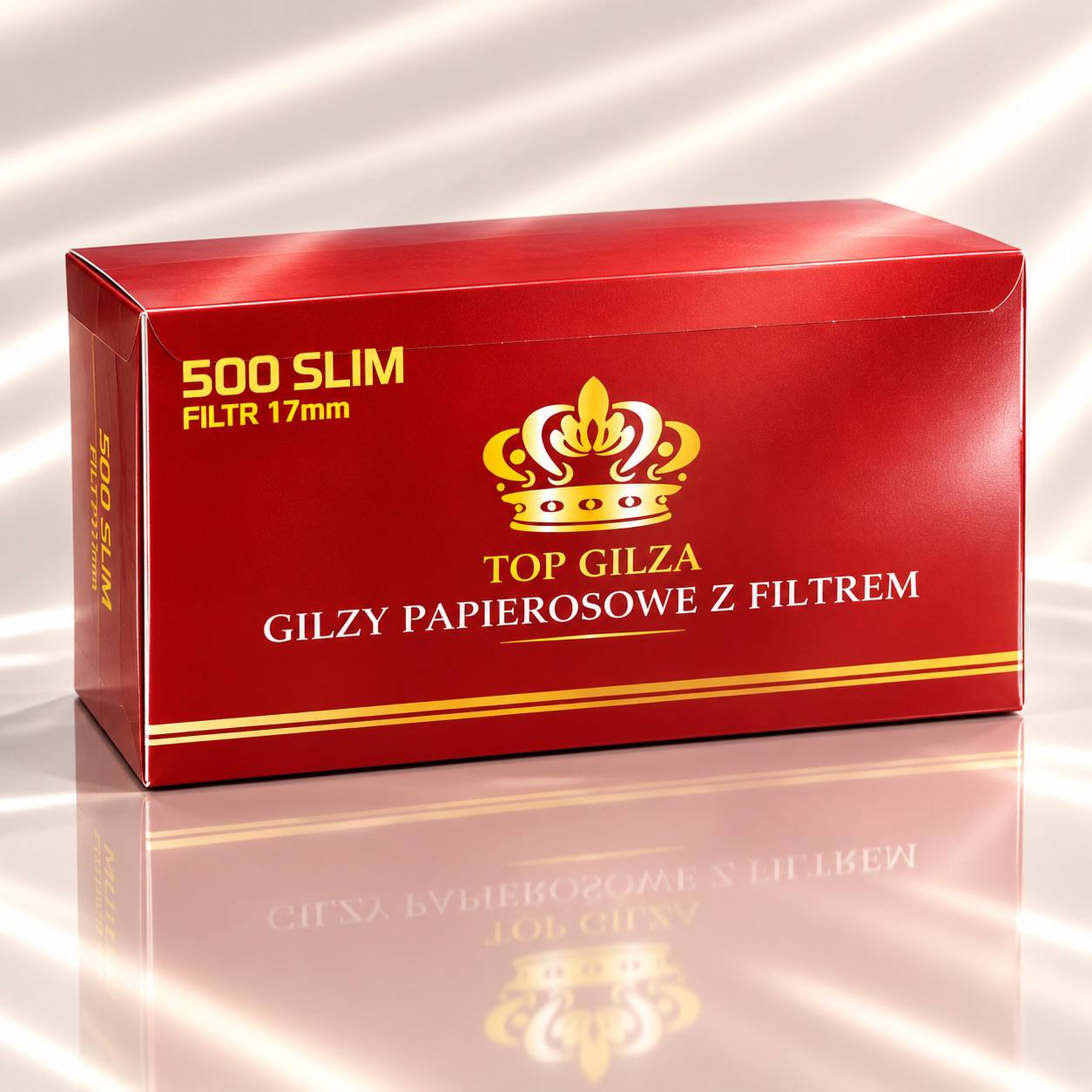 Гільзи з фільтром TOP GILZA Slim 6,5 мм, 500 шт.