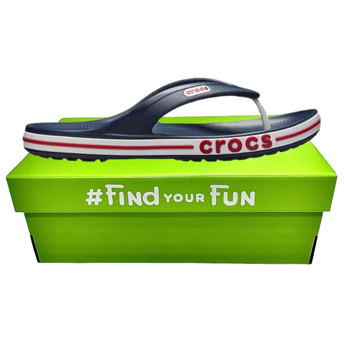 Crocs Bayaband Flip Navy/Pepper Крокси в'єтнамки чоловічі / жіночі сині