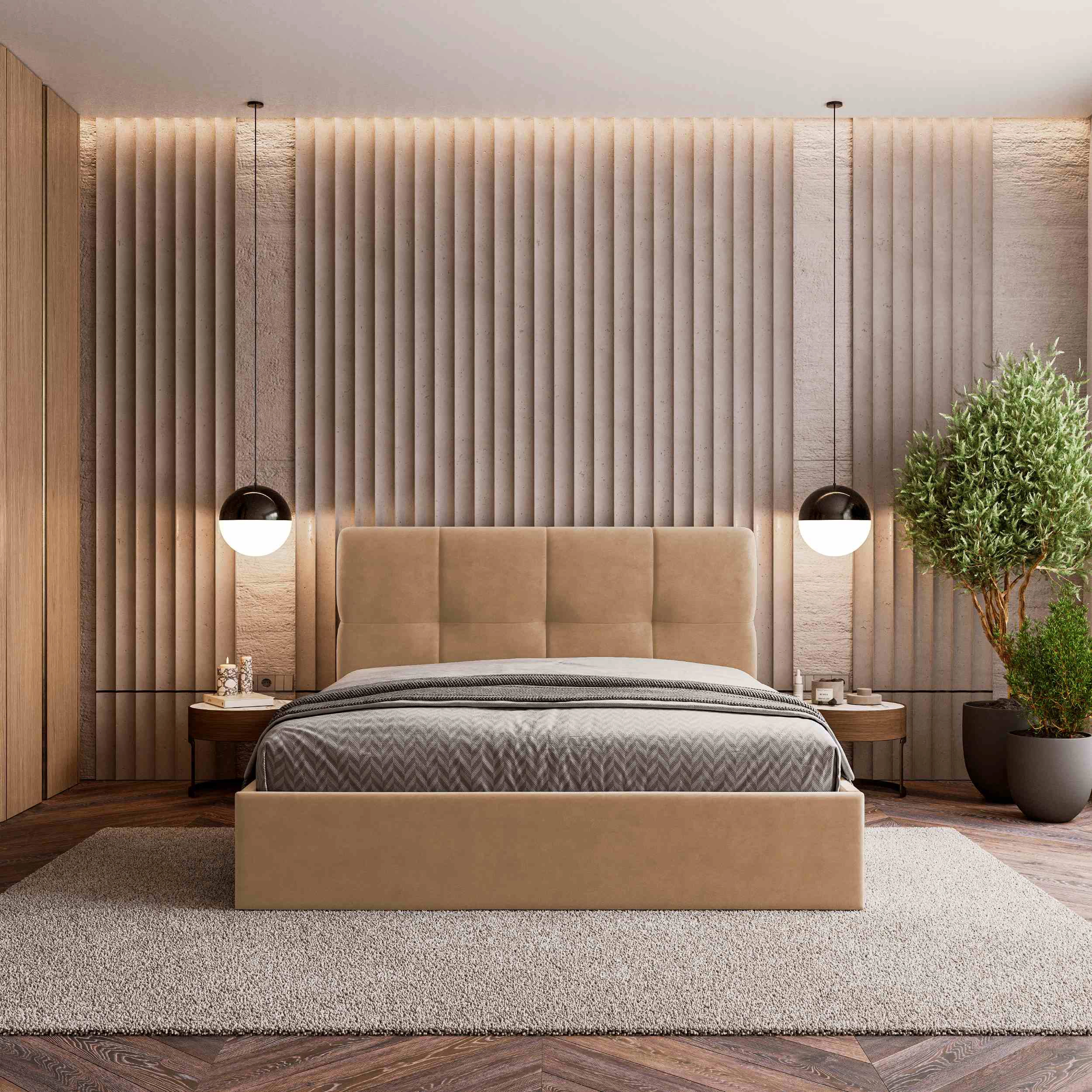 Двоспальне ліжко 