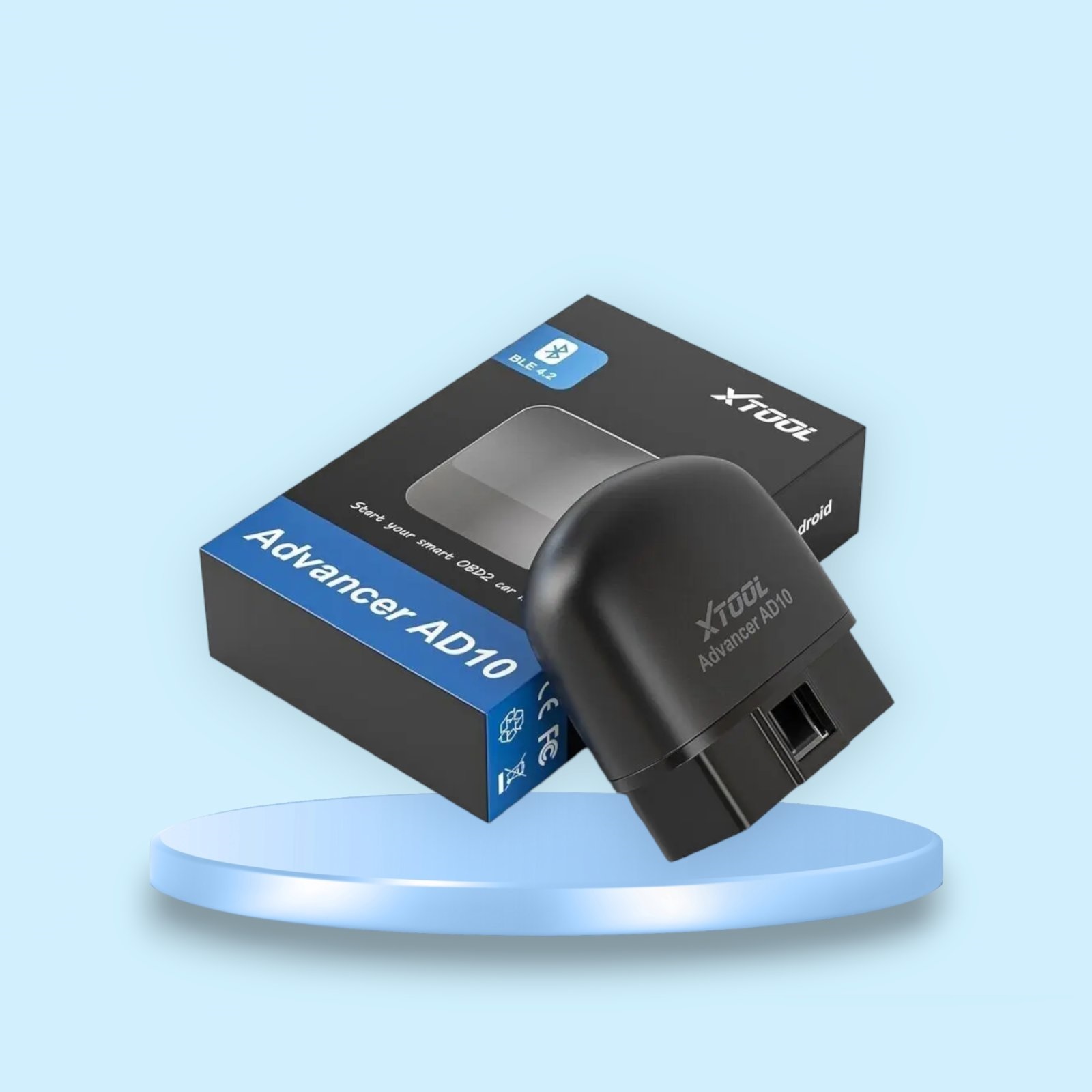 Автосканер XTOOL AD10 OBD2 Bluetooth 4.2