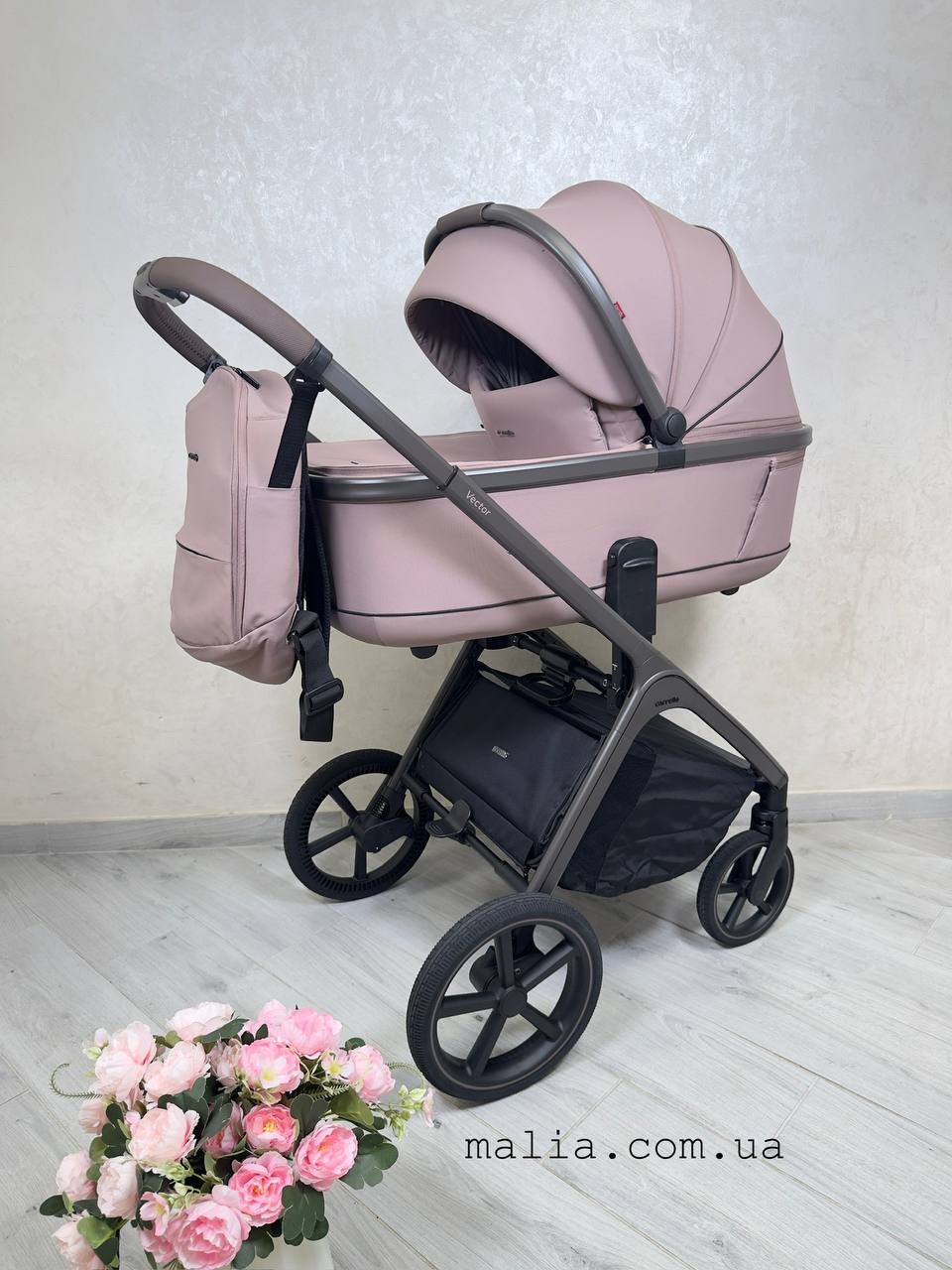 Коляска 3 в 1 Carrello Vector CRL-6550 Cupcake Beige