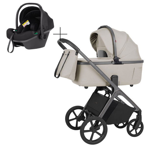 Коляска універсальна 3в1 CARRELLO Vector F CRL-6700 Zephyr Beige