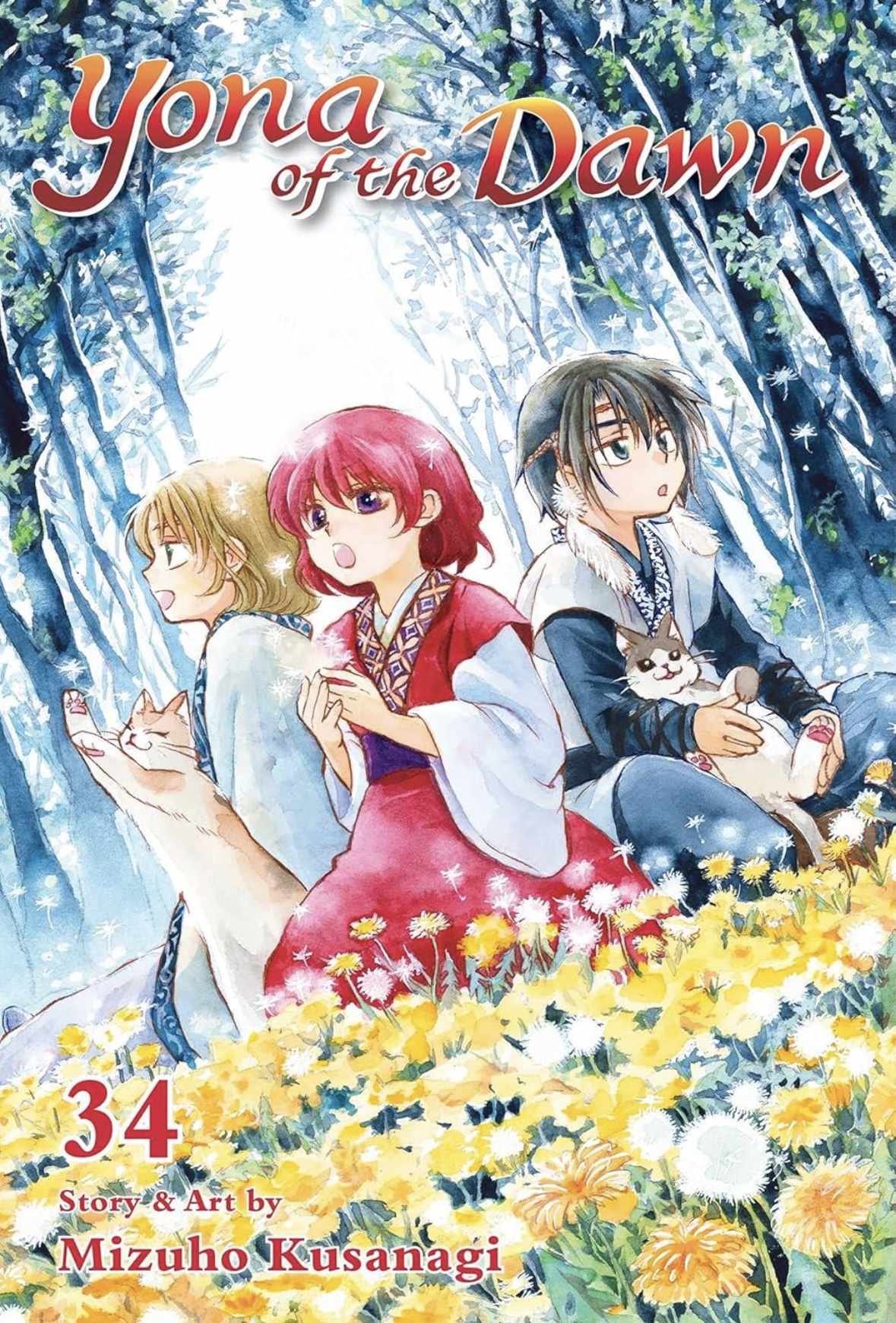 Yona of the Dawn Vol. 34 Mizuho Kusanagi