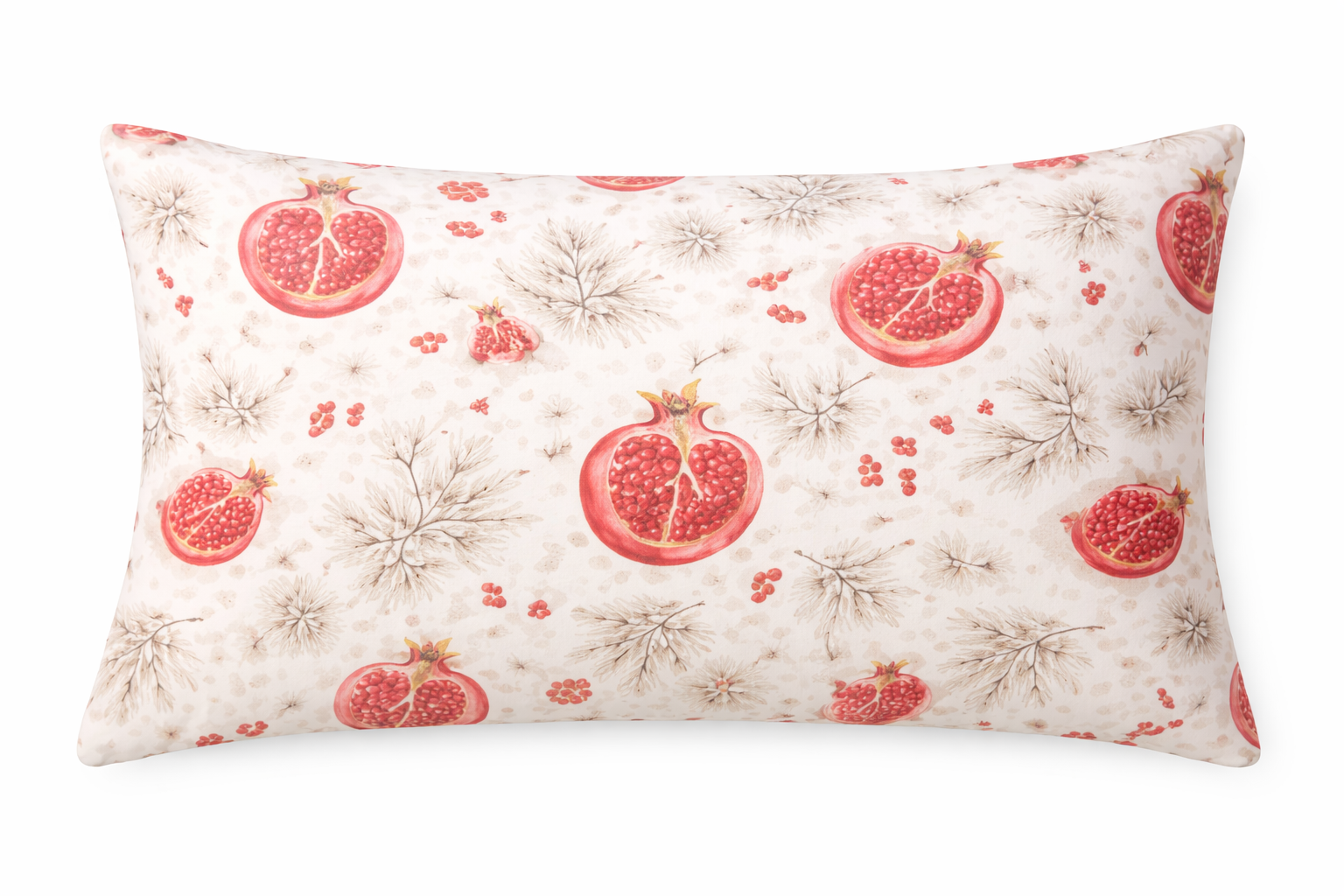 Наволочка ранфорс принт  "Гранати"