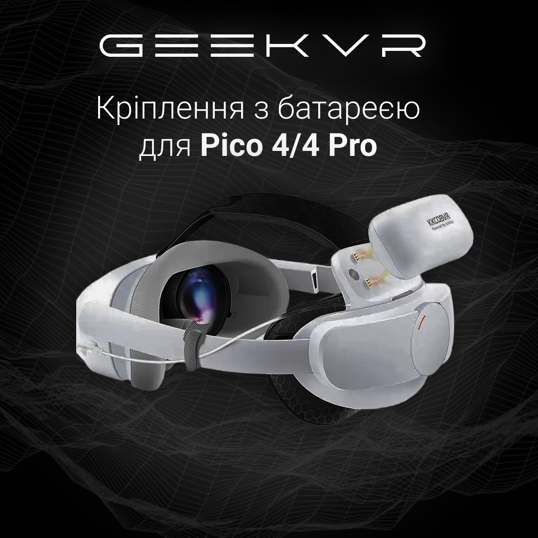 Кріплення KKCOBVR з батареєю для Pico 4/Pro