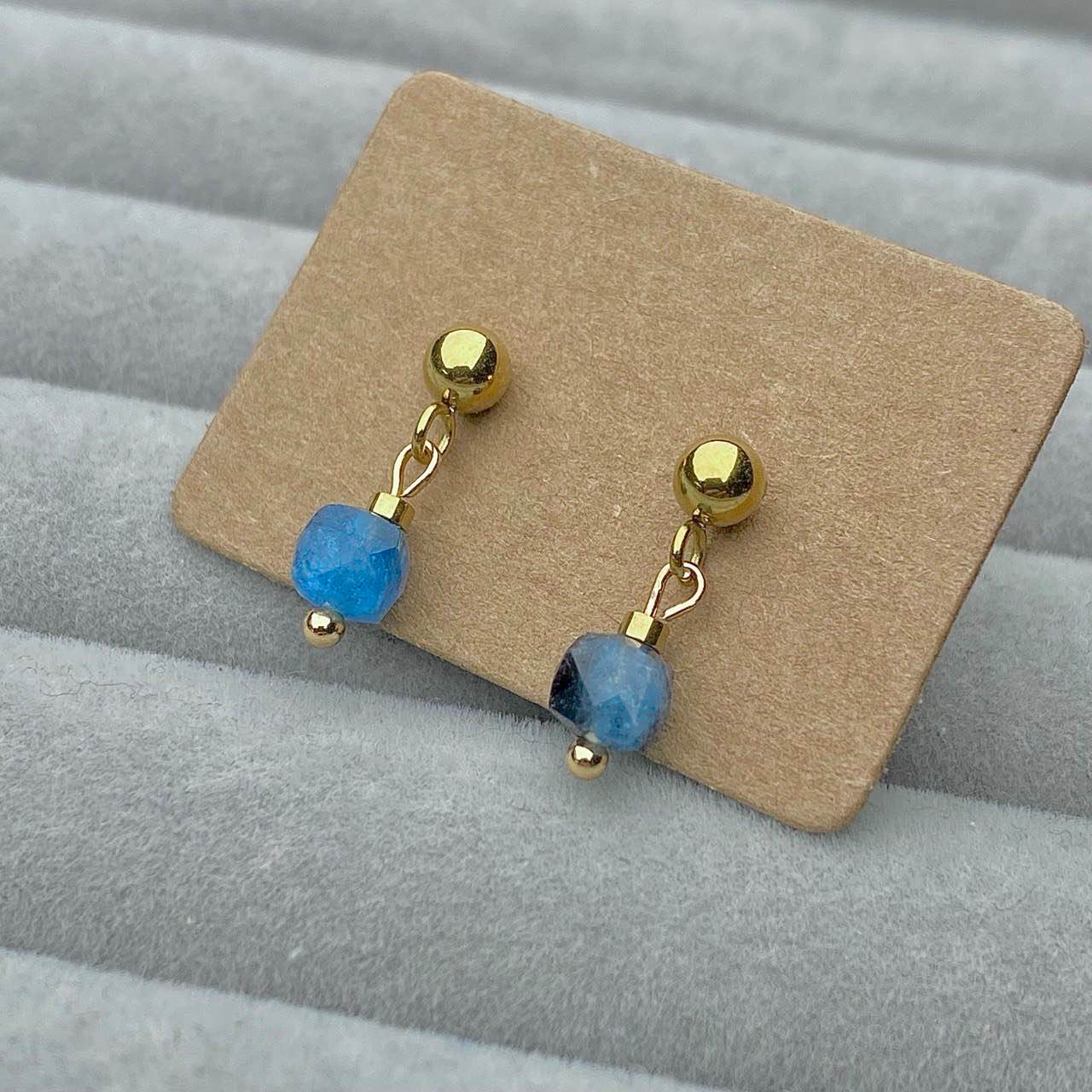 Sapphire earrings
