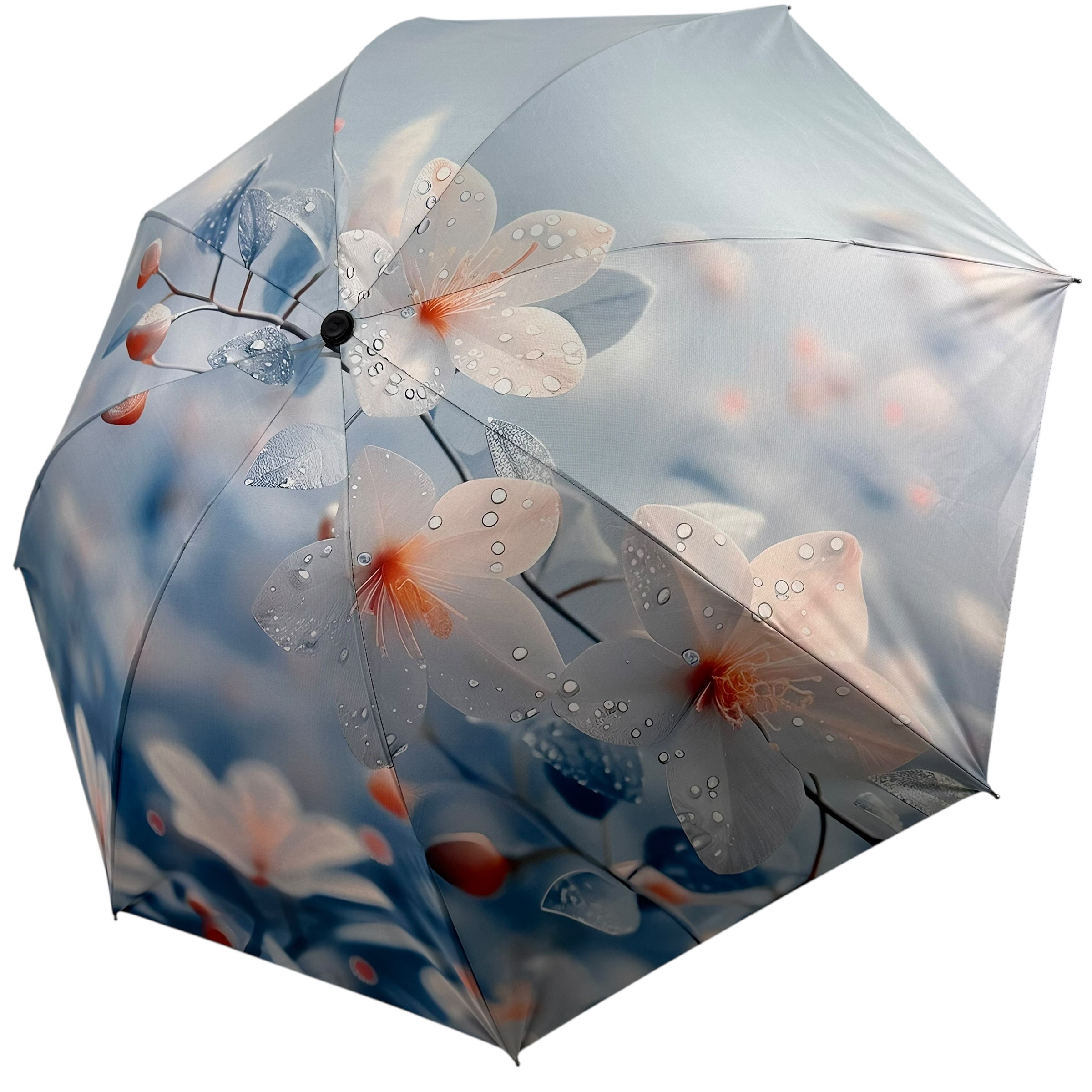 Жіноча механічна парасолька зі зворотним механізмом складання