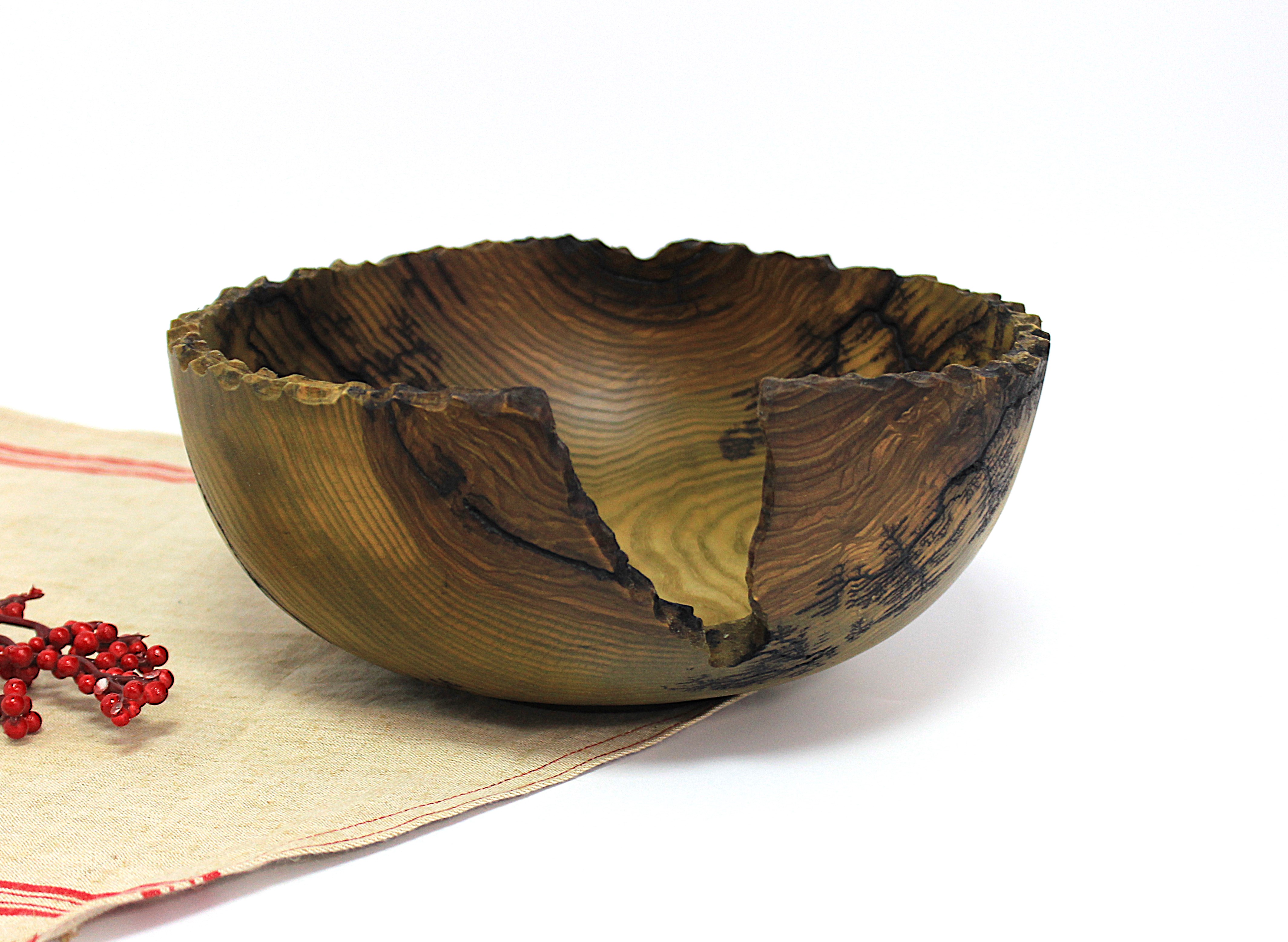 Фруктовниця з ясена ручної роботи