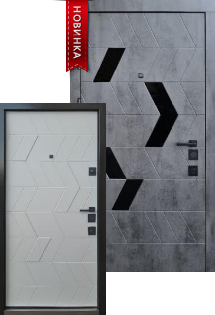 Вхідні двері Qdoors Авангард Конверс-АК