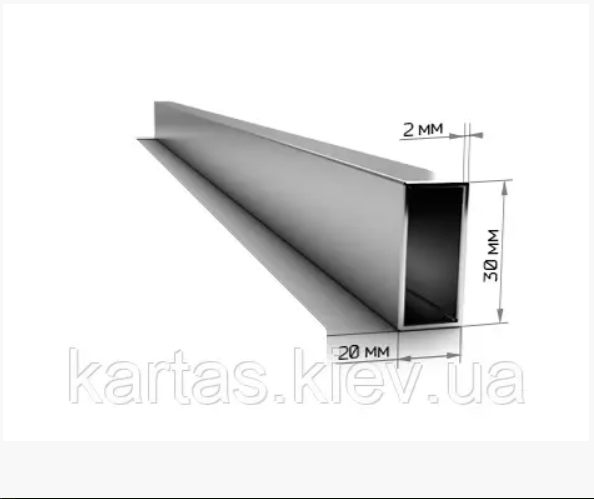 Труба профільна 30х20