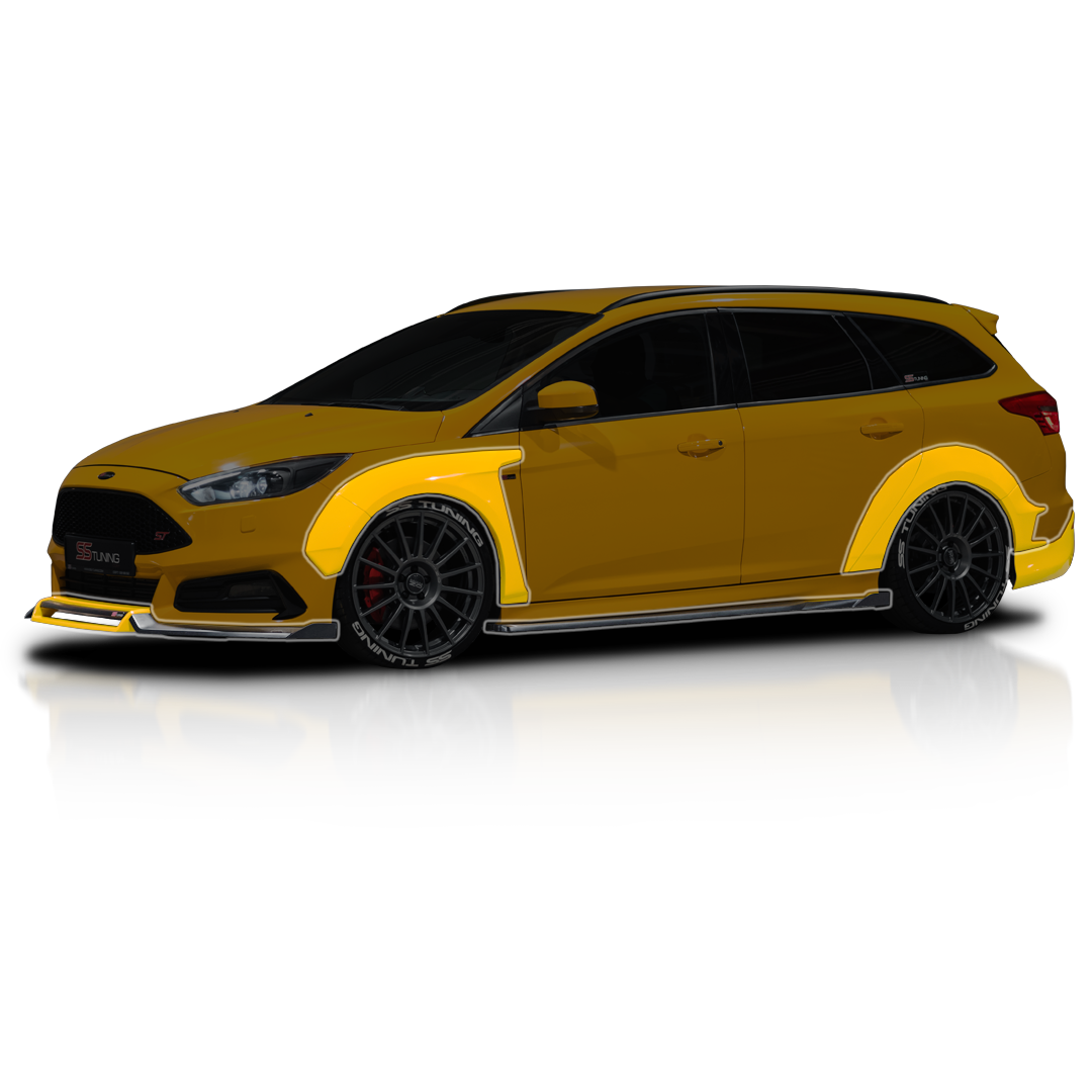 Ford Focus ST Wagon Facelift Body Kit