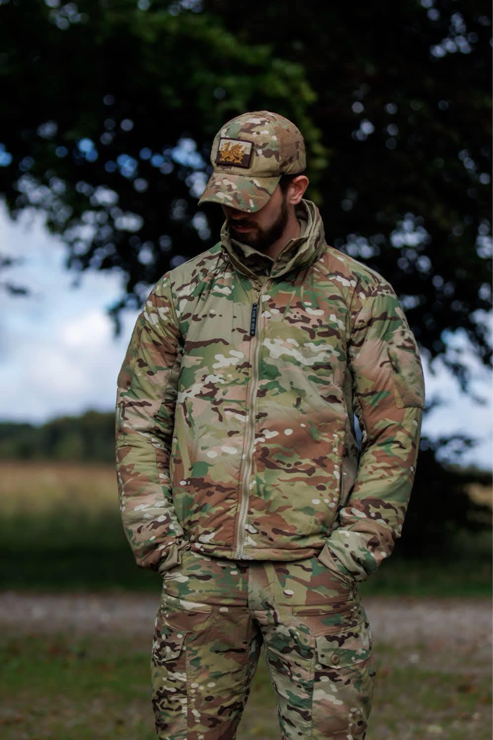 Оригінальна утеплена польова куртка "Crye Precision Loft Jacket Multicam" від американського преміум бренду "Crye Precision".