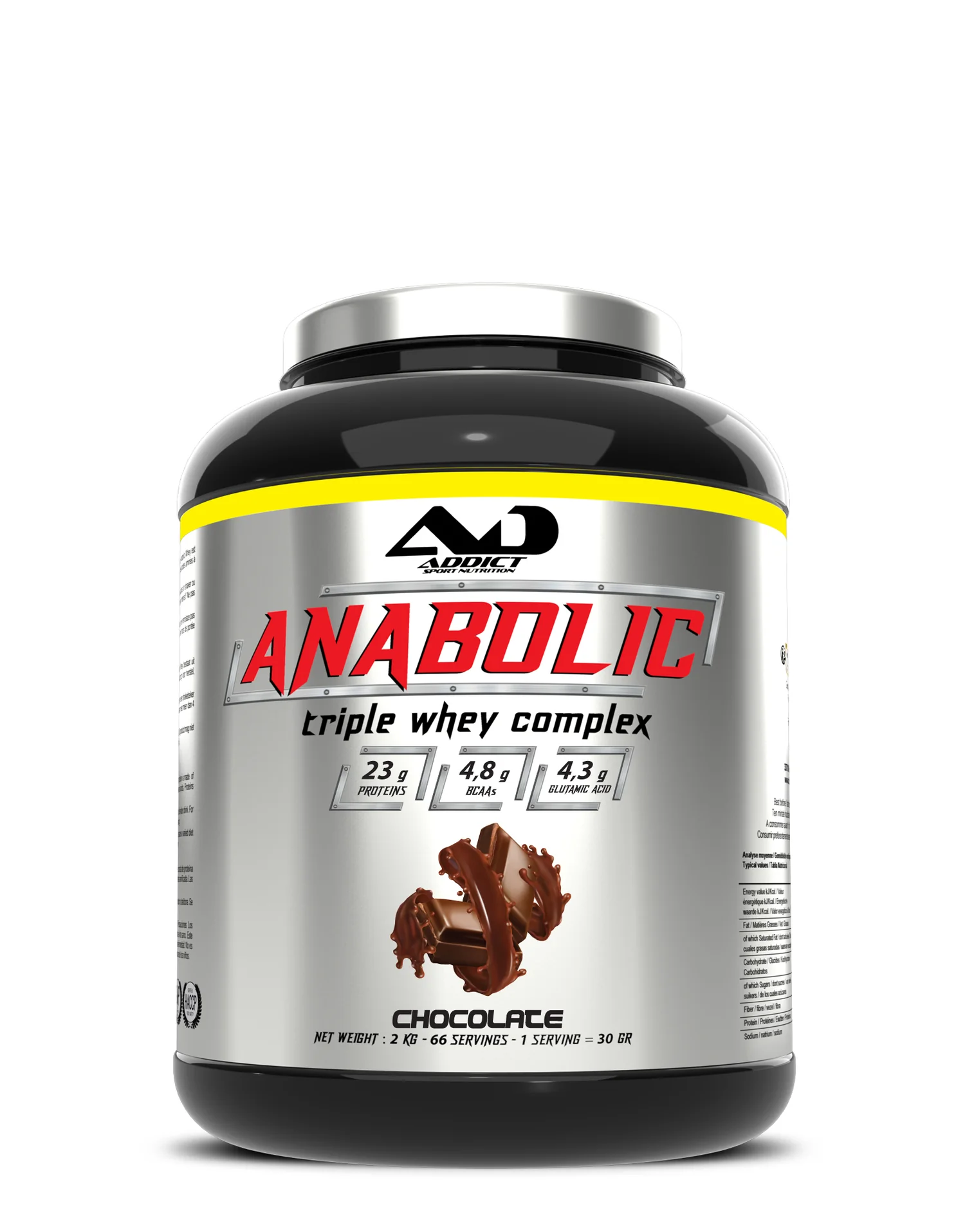 WHEY COMPLEX : Tri protéines