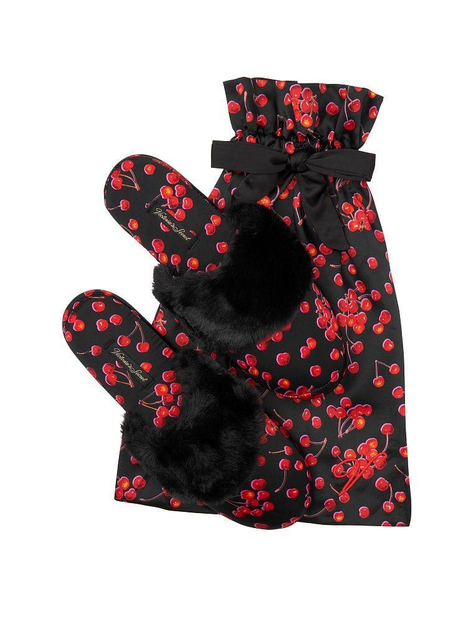 Тапочки Satin Slippers вишеньки розмір M (38/39)