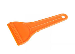 Скребок автомобільний для льоду 90*190мм з ручкою