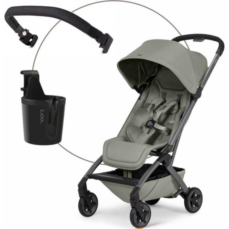 Прогулянкова коляска Joolz AER 2 BB+CH з бампером там підстаканником