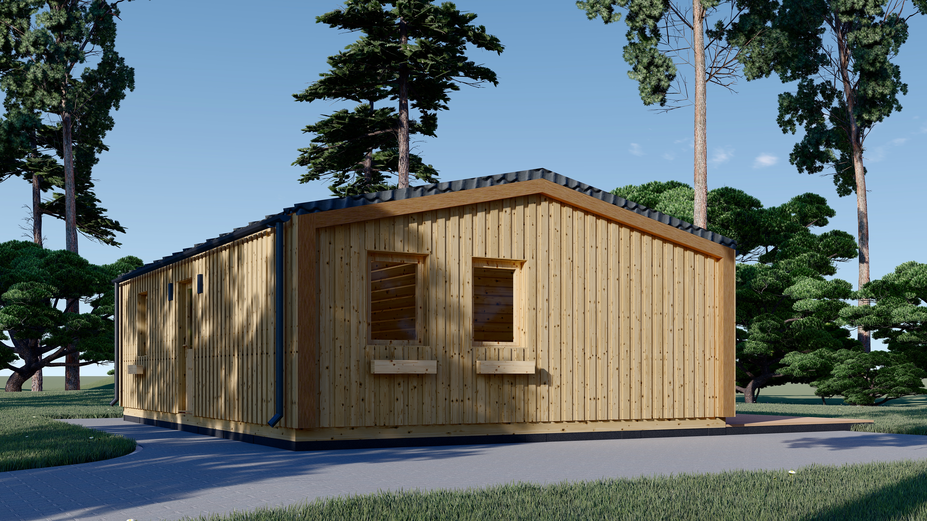 Casa de madera MANGELA