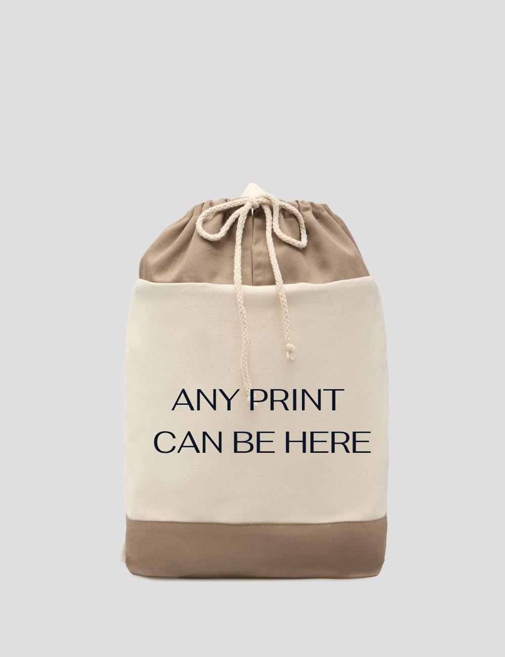 Cotton Drawstring Backpack For Custom Branding