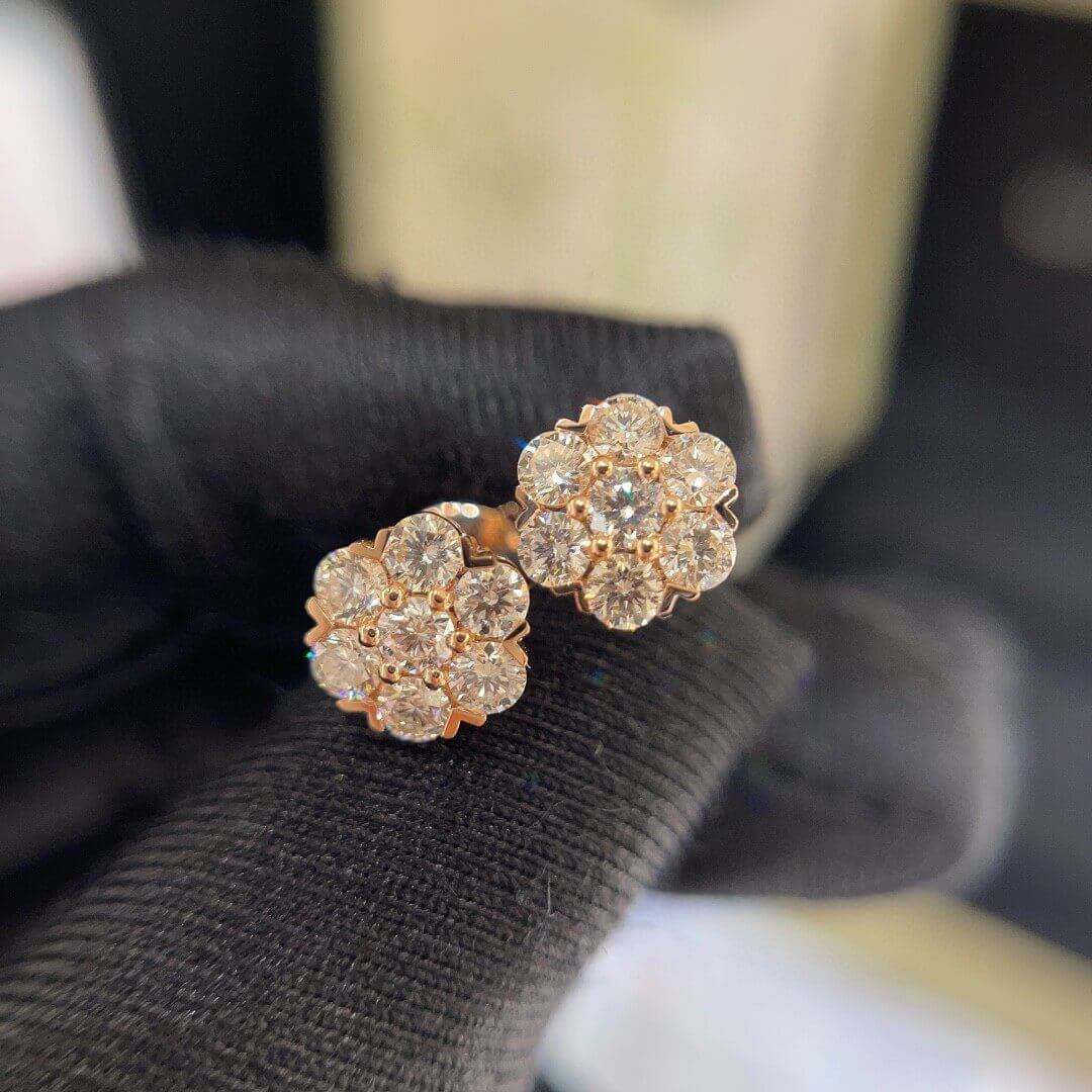 Van Cleef&Arpels сережки золоті