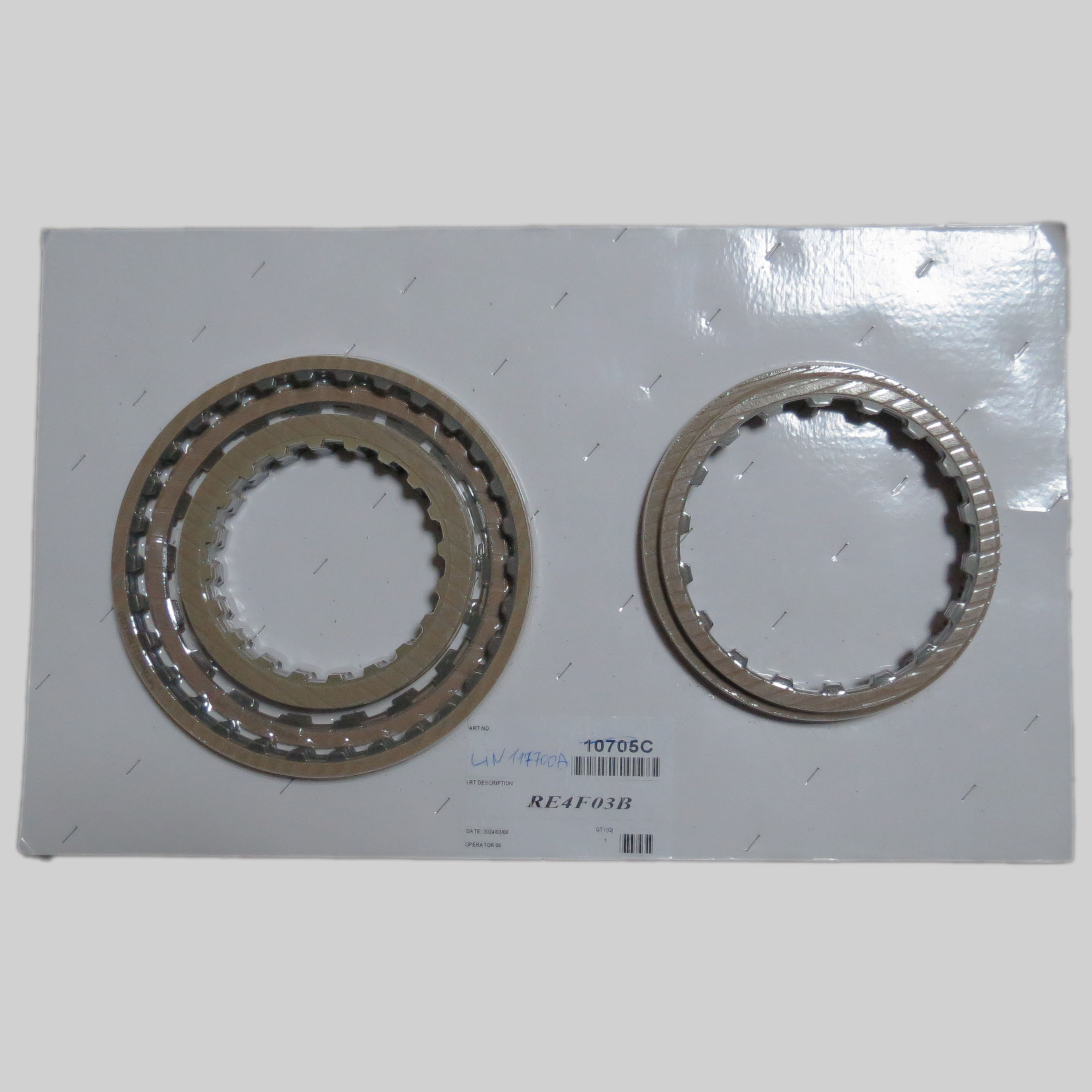 Комплект фрикційних дисків RE4F03B