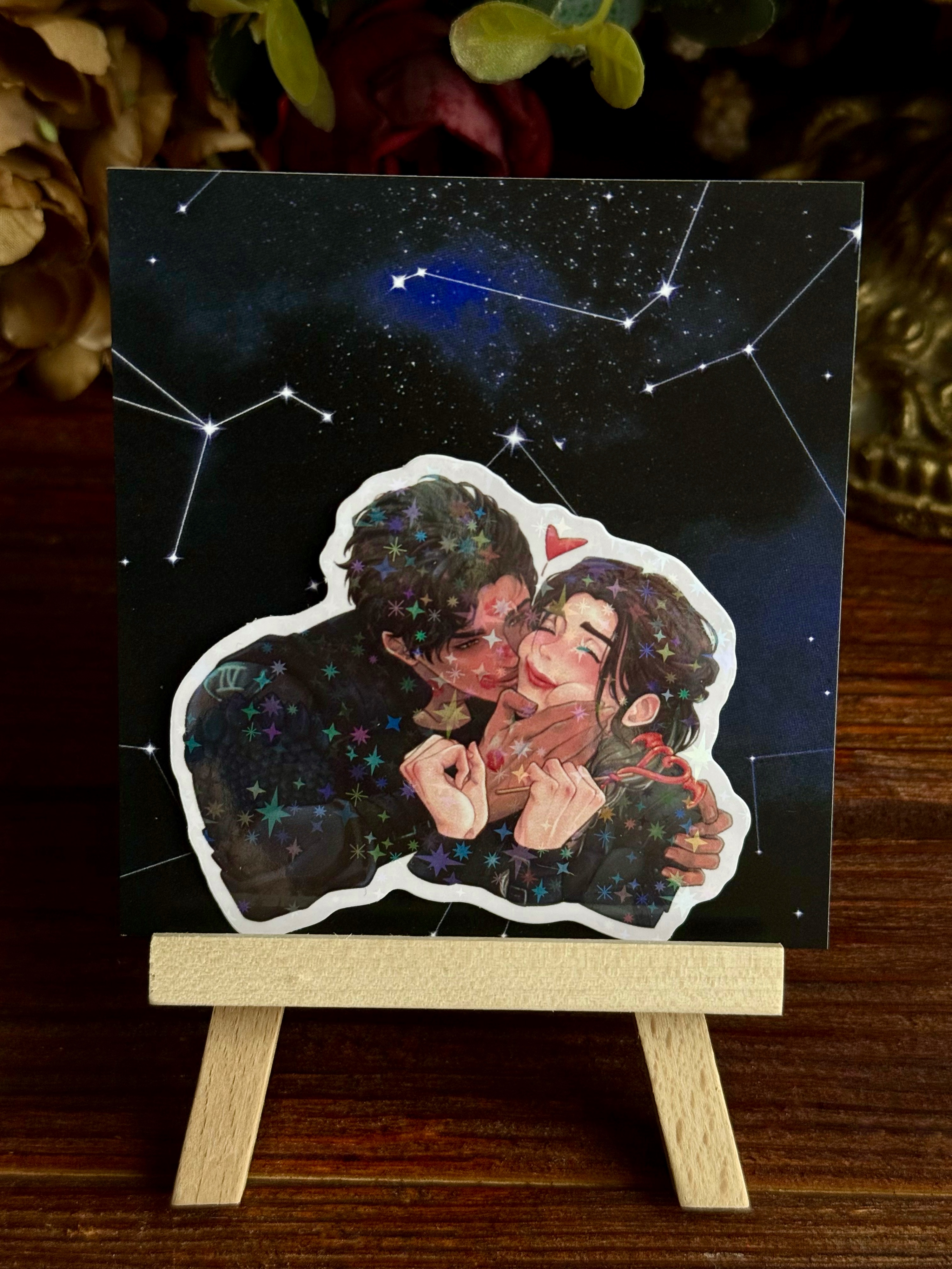 Стікер Вайолет та Ксейден