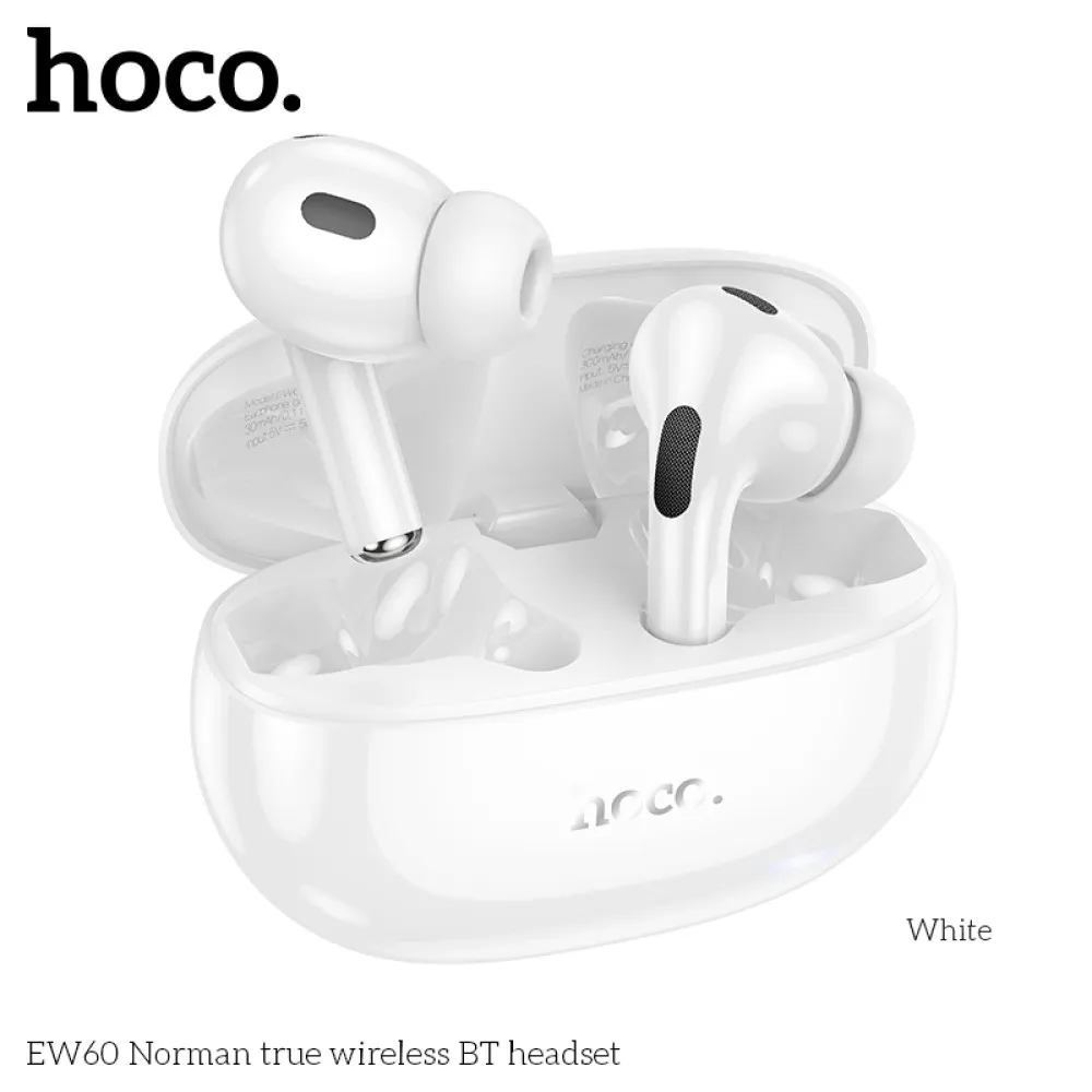 Навушники бездротові HOCO EW60 Norman true wireless BT headset