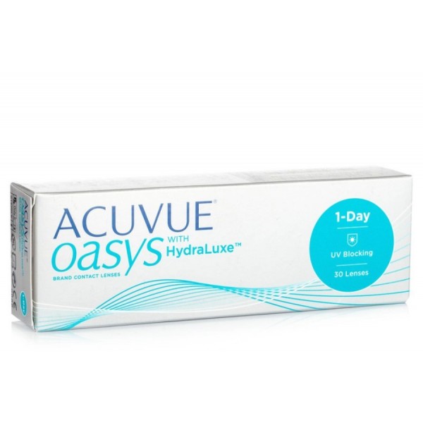 Контактні лінзи Acuvue Oasys 1-Day with Hydraluxe (30 шт.)