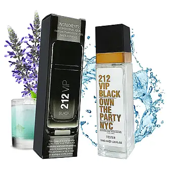 CAROLINA HERRERA 212 VIP BLACK (Кароліна Еррера 212 ВІП Блек) 40 МЛ