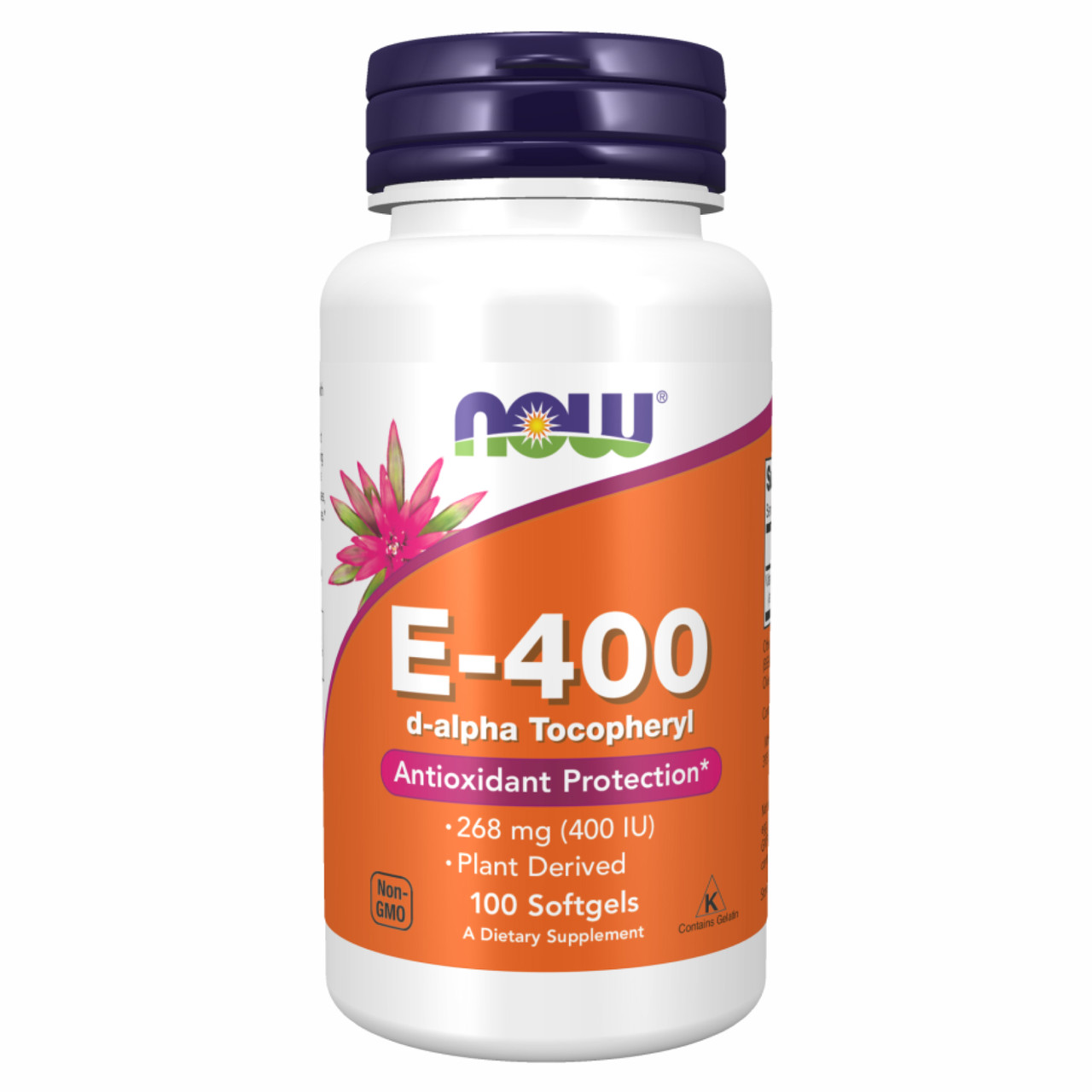 Вітамін Е, E-400 IU - 100 sgels