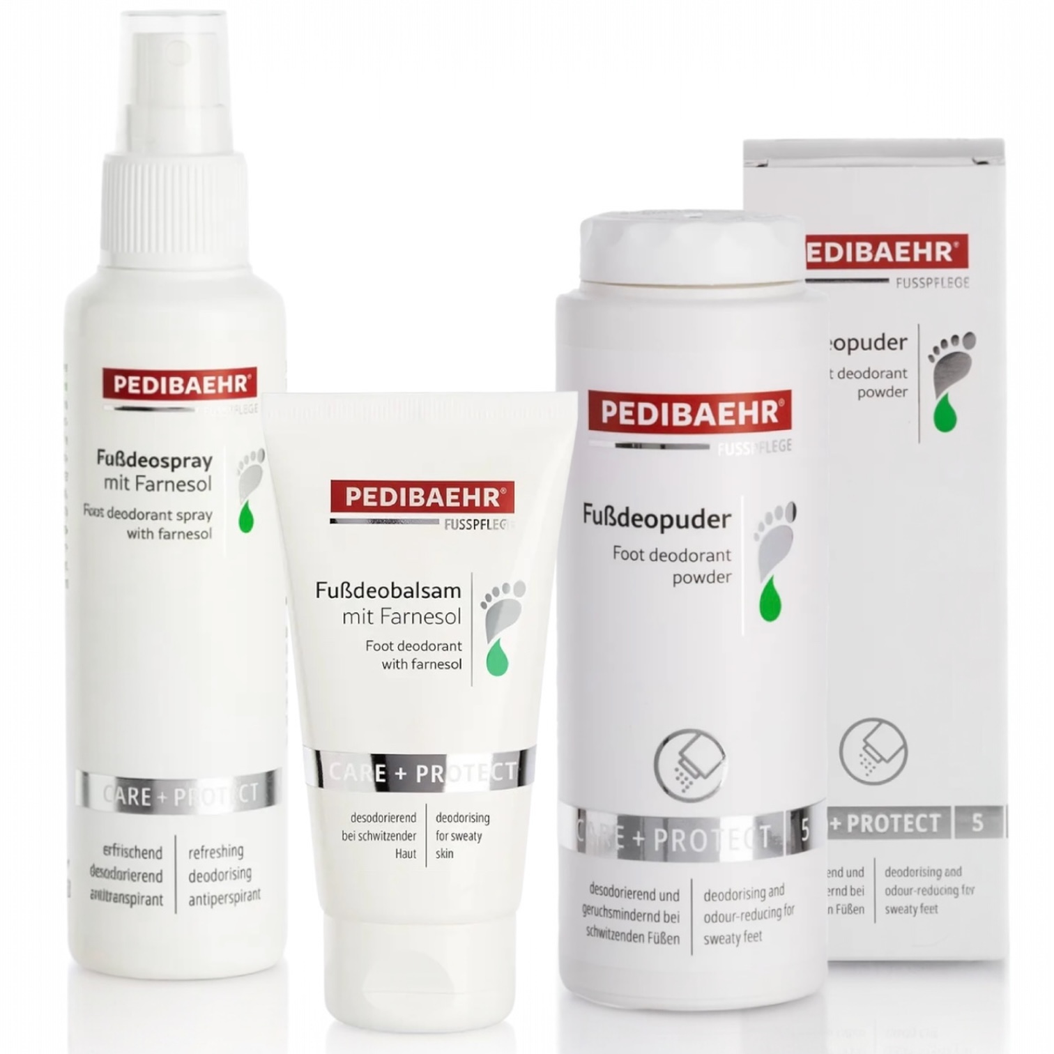 Набір проти потливості та неприємного запаху ніг