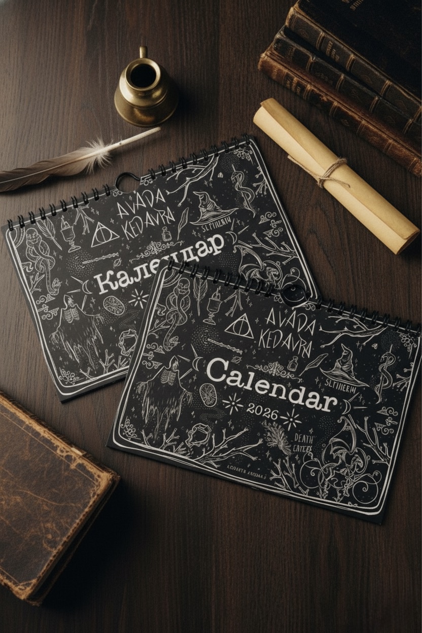 Календар по Гаррі Поттеру «Смертежери»