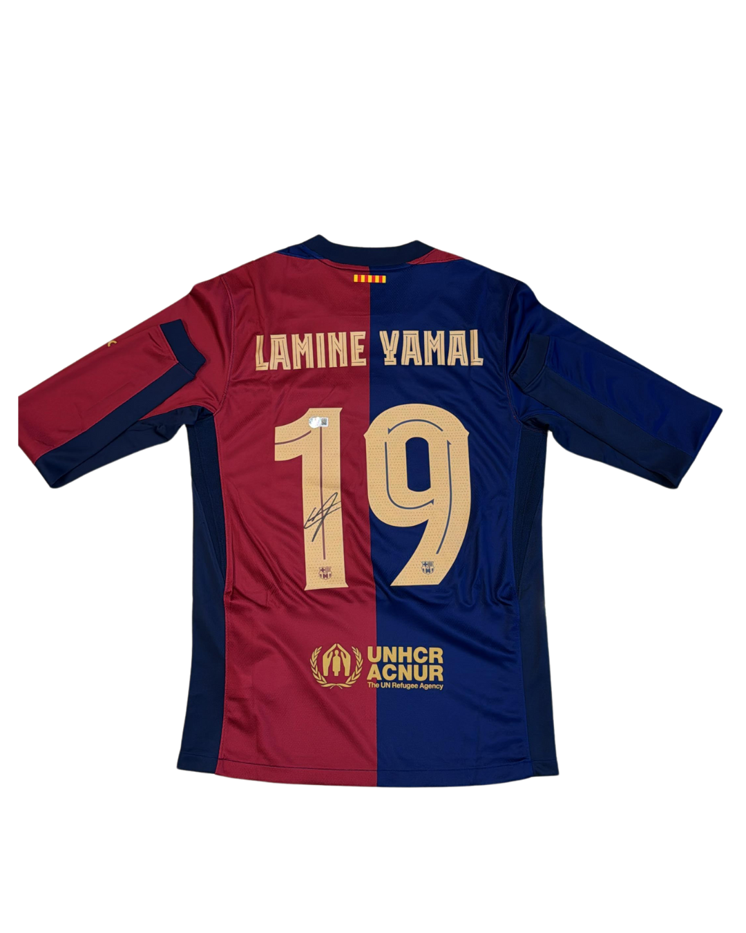 LAMINE YAMAL BARCELONA SIGNED CERTIFICADO BECKETT