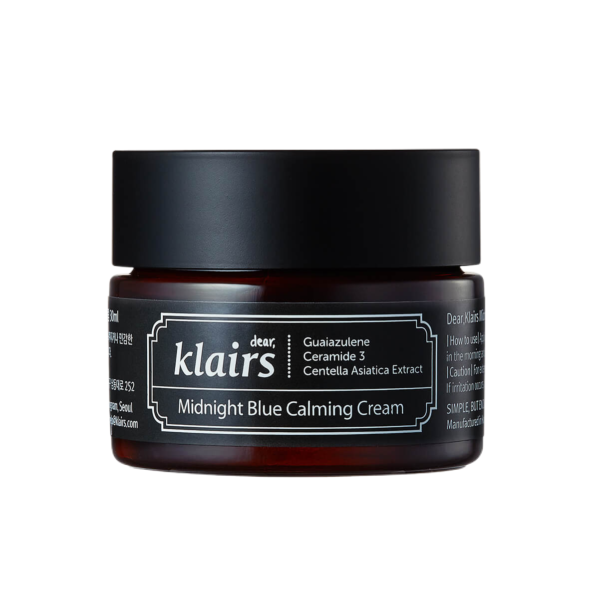 Заспокійливий крем для обличчя Dear Klair's Midnight Blue Calming Cream 30 мл