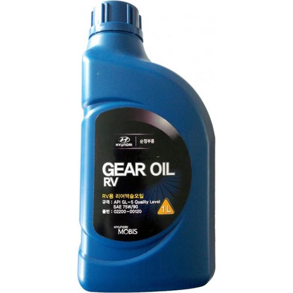 Трансмісійна олива  Mobis Hyundai/KIA Gear Oil RV 75W-90 GL-5, 1л.